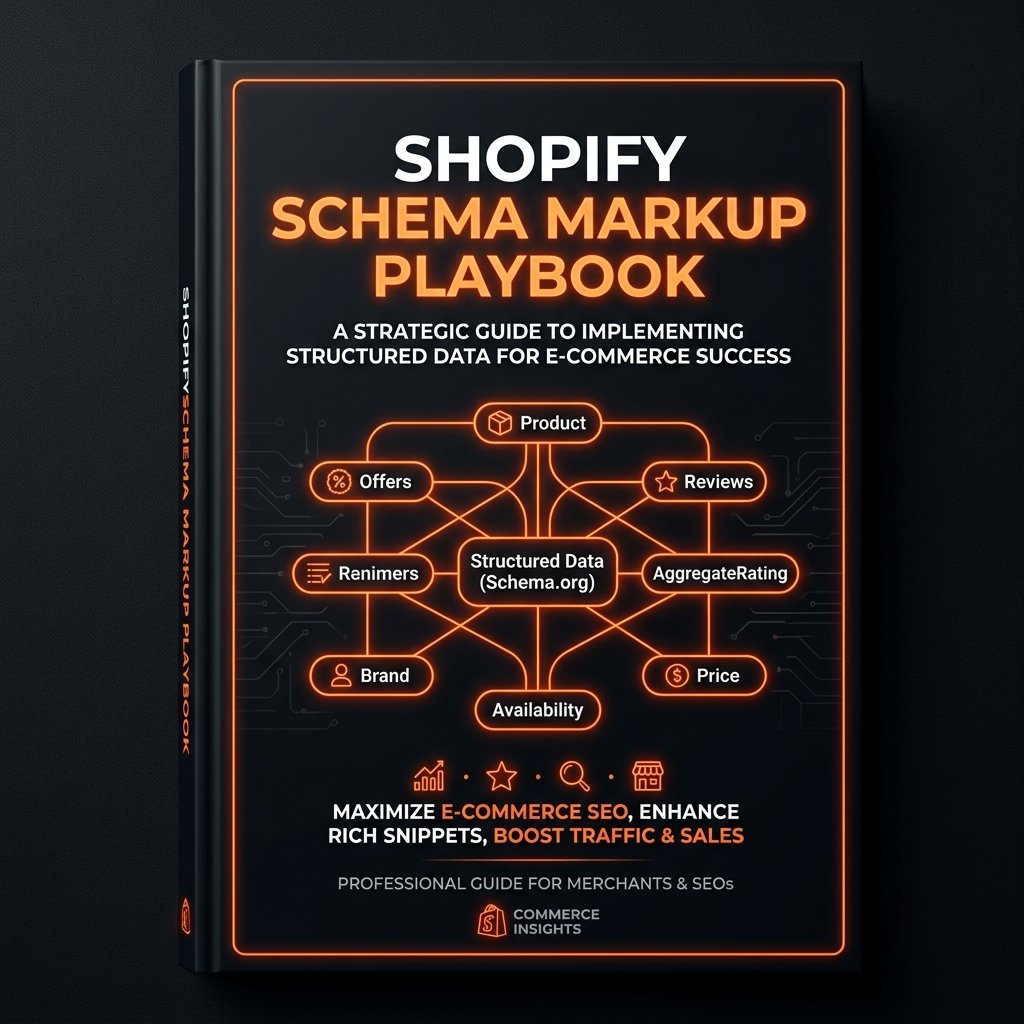 Shopify Schema Markup Playbook cover